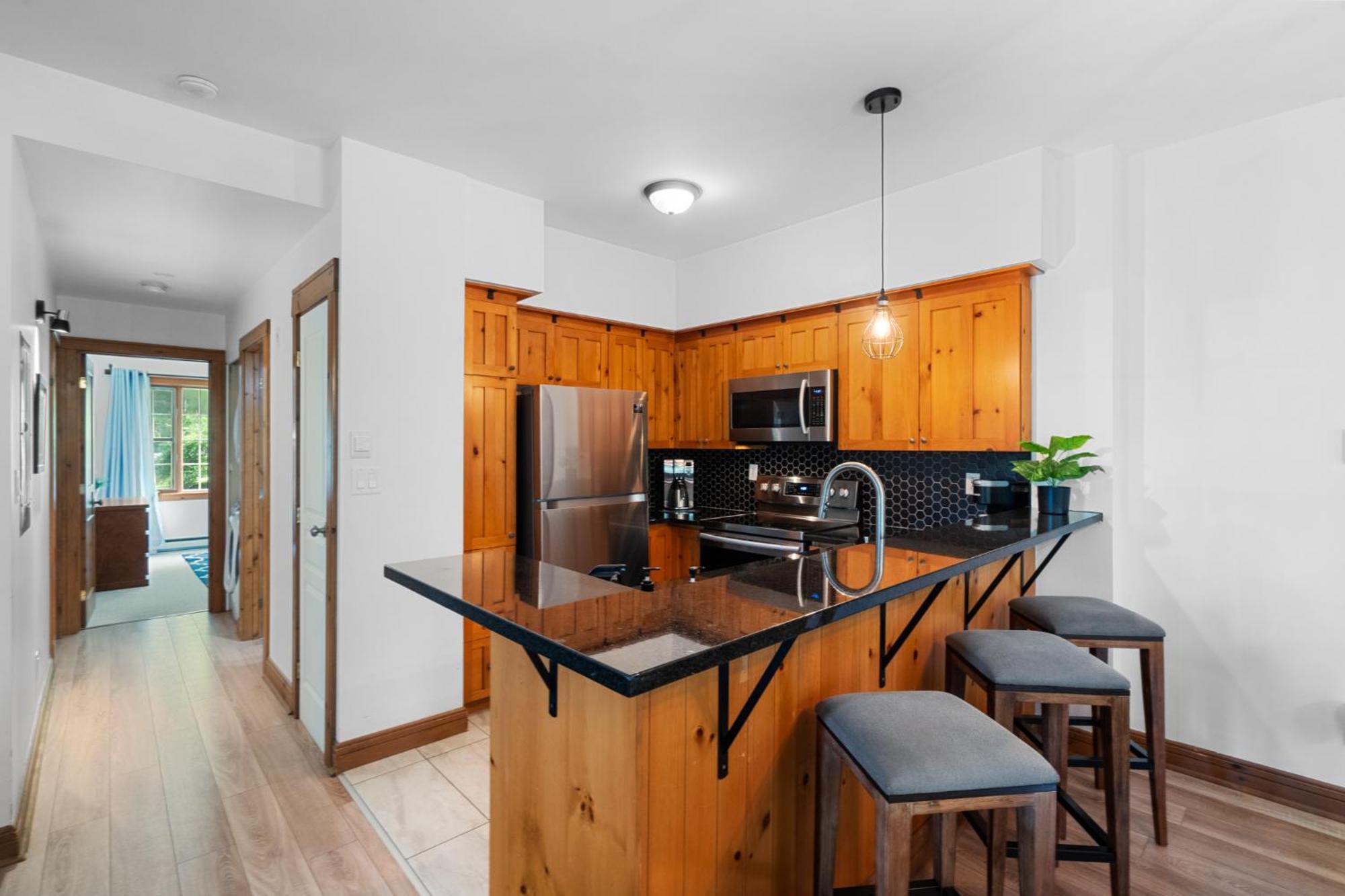 Les Falaises Tremblant - Ski Inout Condo W2Bdrs Mont-Tremblant Dış mekan fotoğraf