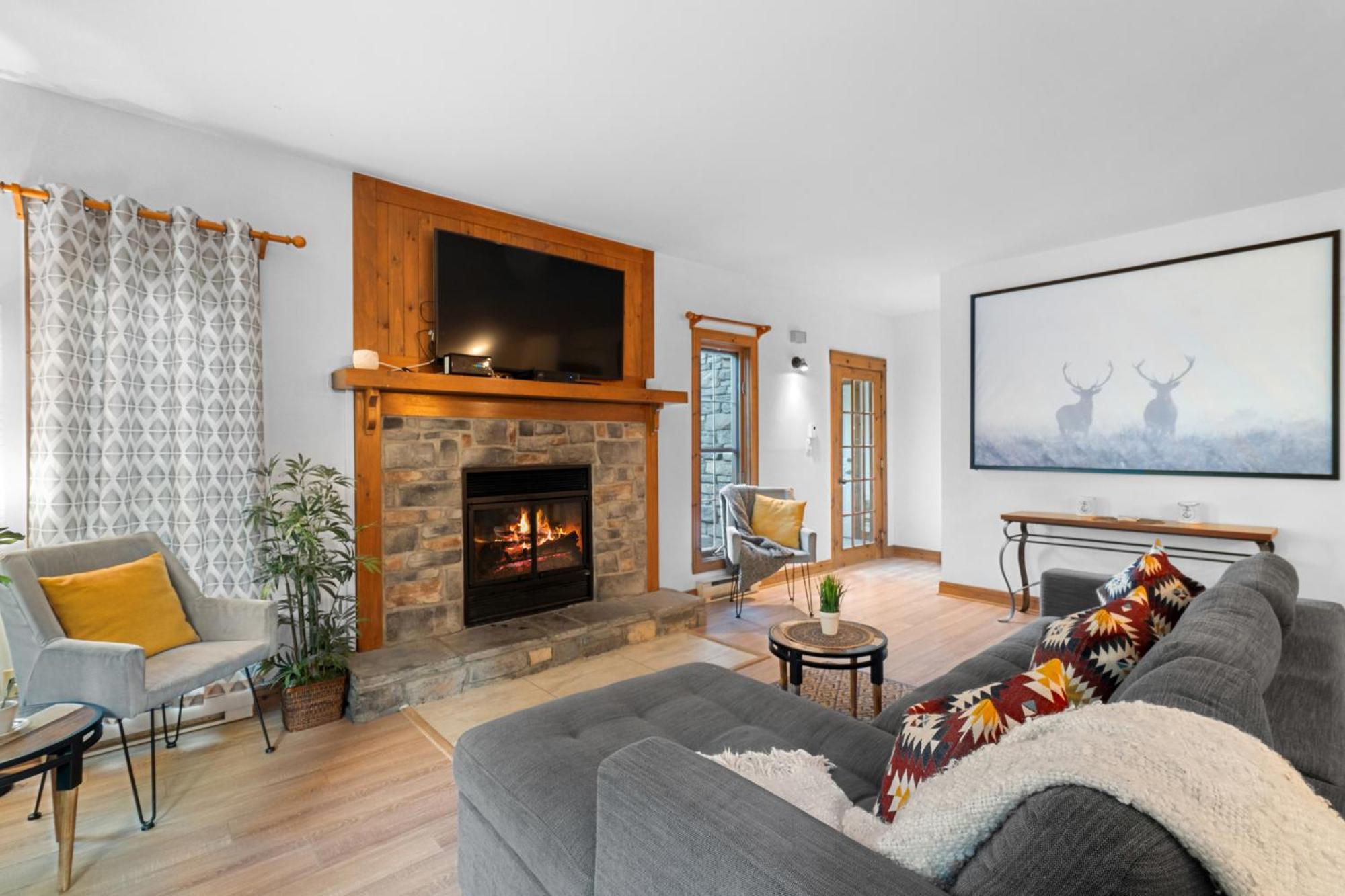 Les Falaises Tremblant - Ski Inout Condo W2Bdrs Mont-Tremblant Dış mekan fotoğraf