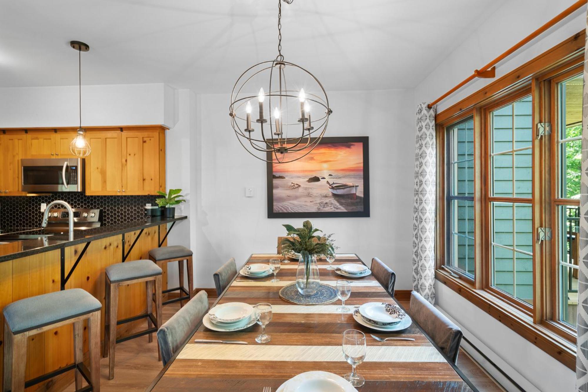 Les Falaises Tremblant - Ski Inout Condo W2Bdrs Mont-Tremblant Dış mekan fotoğraf