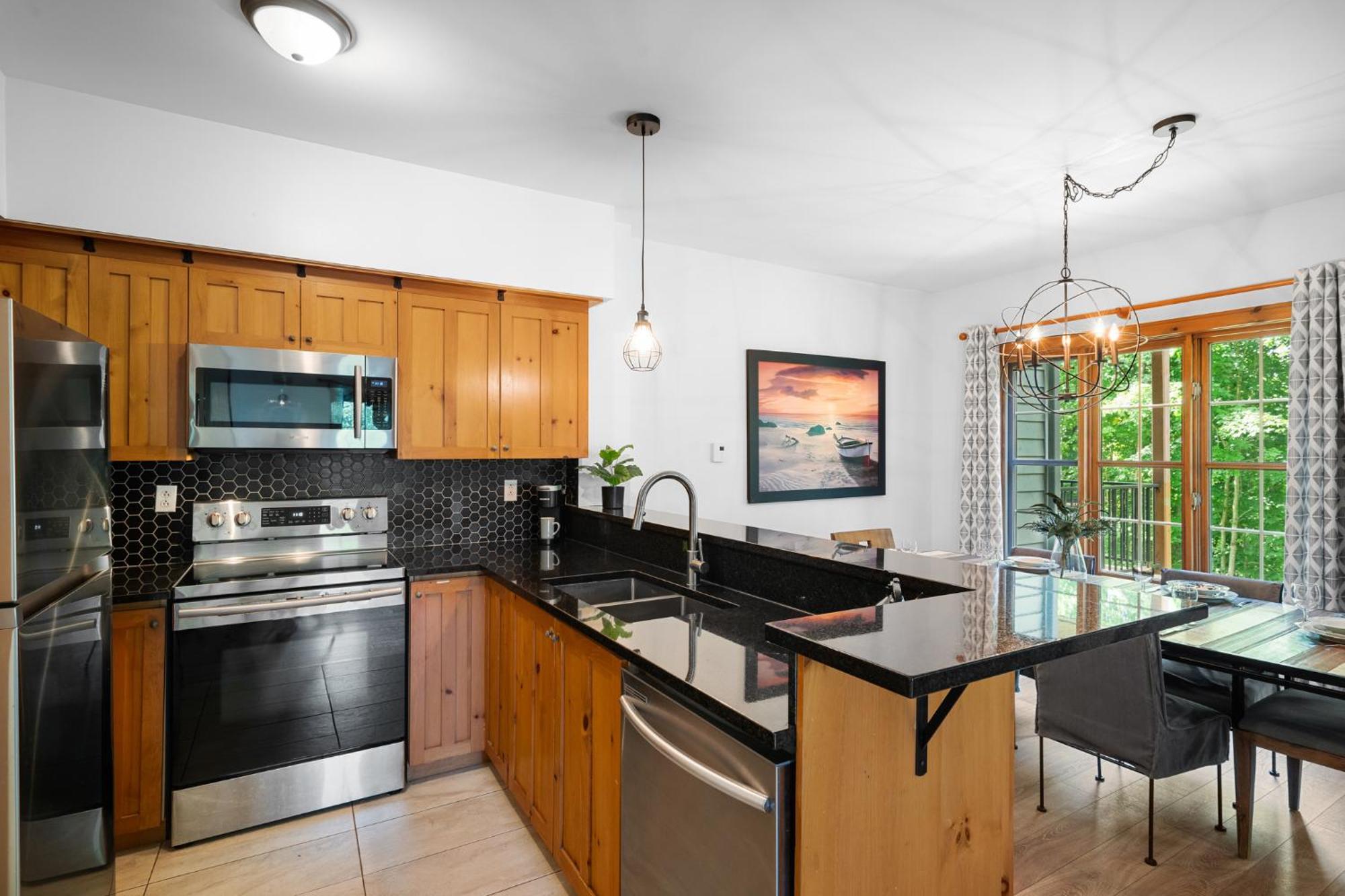 Les Falaises Tremblant - Ski Inout Condo W2Bdrs Mont-Tremblant Dış mekan fotoğraf